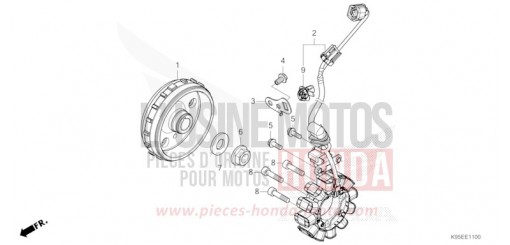 GENERATRICE CRF250RXP de 2023